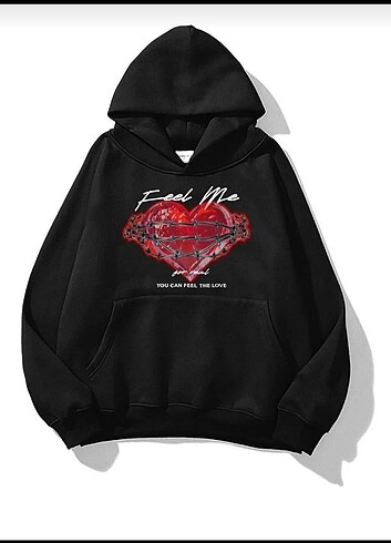 m Beden siyah Renk Trendiz oversize sweatshirt