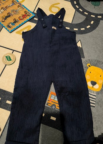 Erkek Çocuk Lacivert Denim Salopet