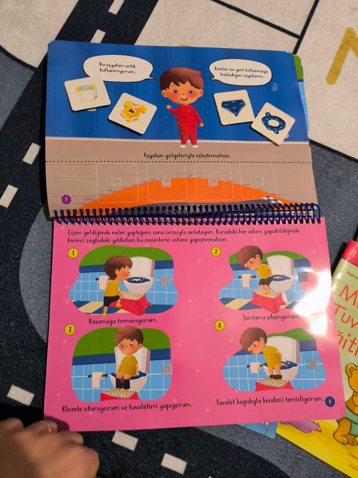 tuvalet Eğitimi Kitapları kakaloji cırt cırtlı tuvalet eğitimi - Görsel 5