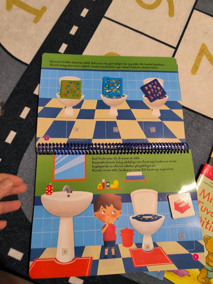 tuvalet Eğitimi Kitapları kakaloji cırt cırtlı tuvalet eğitimi - Görsel 4