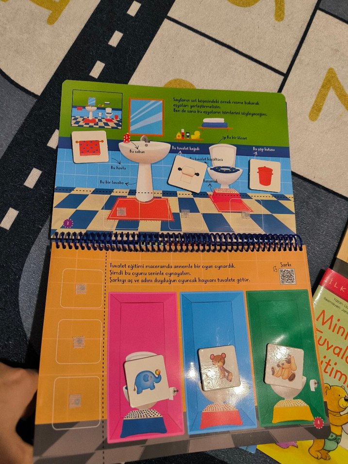 tuvalet Eğitimi Kitapları kakaloji cırt cırtlı tuvalet eğitimi - Görsel 3