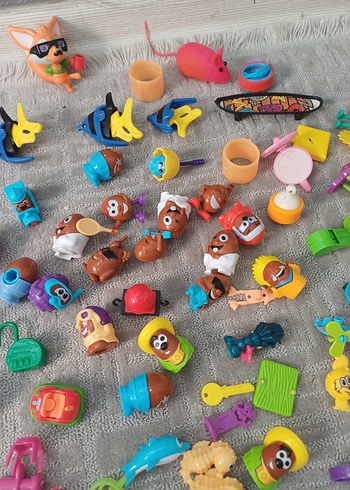 Beden Renkli Mini Figür Oyuncak Seti