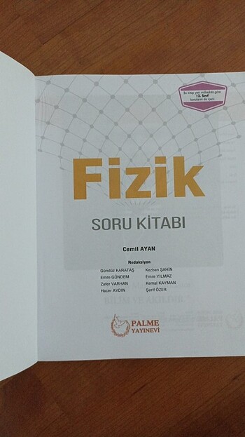  Beden Ayt Fizik Palme Soru Bankası 