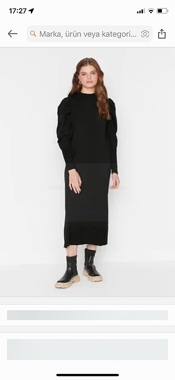 Trendyol Modest Triko Elbise