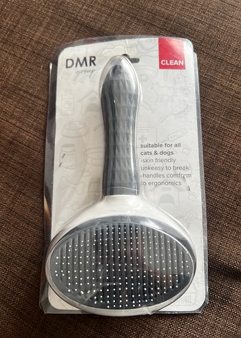 Gri DMR Kedi Tüy Fırçası - Görsel 3