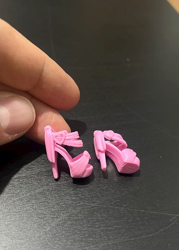 Mor Renkli Oyuncak Topuklu Ayakkabılar - Görsel 4