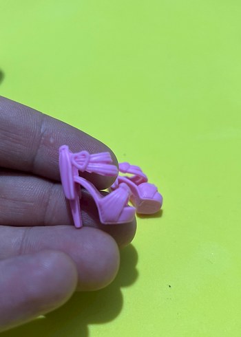 Mor Renkli Oyuncak Topuklu Ayakkabılar - Görsel 2