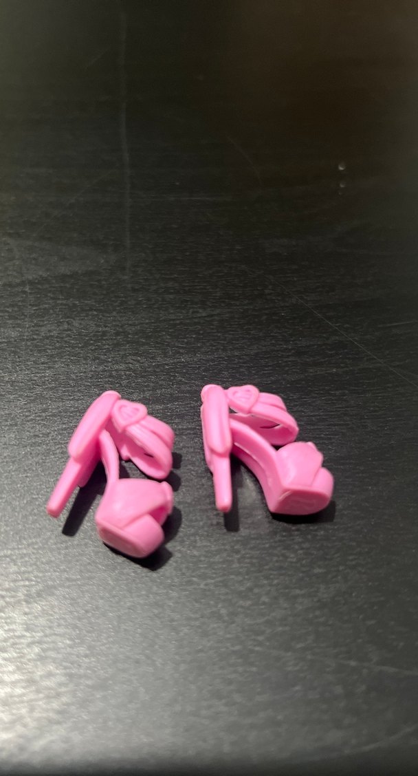 Mor Renkli Oyuncak Topuklu Ayakkabılar - Görsel 3