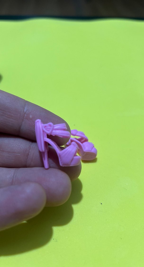 Mor Renkli Oyuncak Topuklu Ayakkabılar - Görsel 2