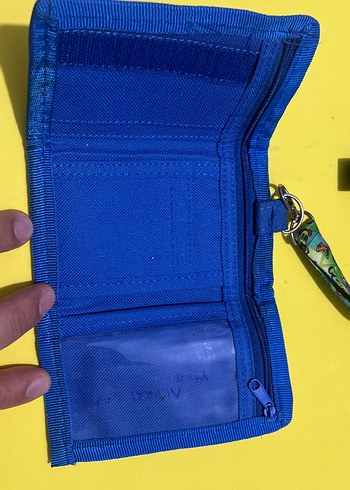 Renkli Baskılı Çocuk Cüzdanı ve Boyun Askısı - Görsel 4