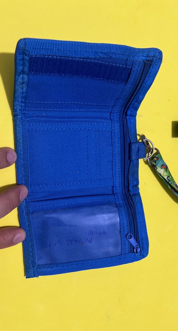 Renkli Baskılı Çocuk Cüzdanı ve Boyun Askısı - Görsel 4