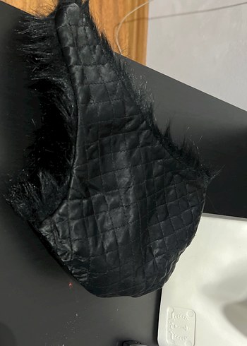 Kadın Siyah Kürklü Gotik Şapka - Görsel 7