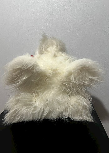 Beyaz Peluş Köpek Oyuncak - Görsel 2