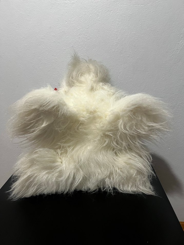 Beyaz Peluş Köpek Oyuncak - Görsel 2