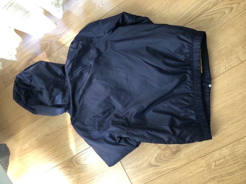 Benetton Erkek Çocuk Mavi Fermuarlı Ceket - Görsel 4