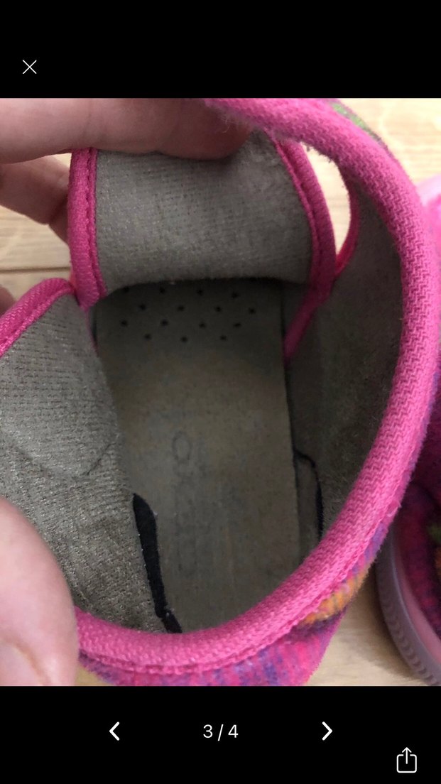 Kız Çocuk ceyo ev ayakkabısı - Görsel 3