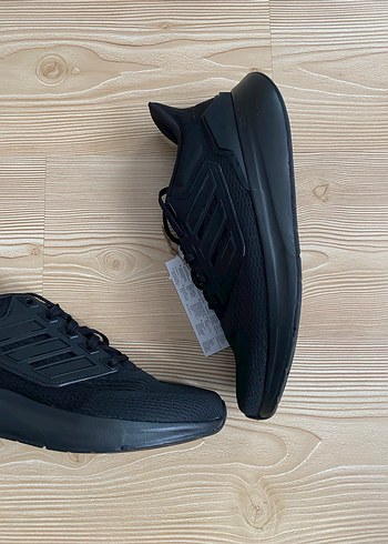 Erkek Siyah Bağcıklı Spor Ayakkabı - Görsel 10