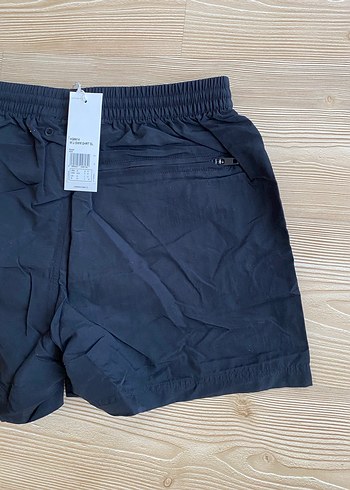 Y-3 Siyah Rahat Kesim Mini Şort - Görsel 6