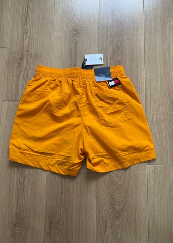 Sarı Bel Detaylı Erkek Mini Şort - Görsel 4