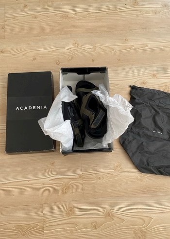 Haki Renkli Erkek Velcro Bantlı Sandalet - Görsel 6