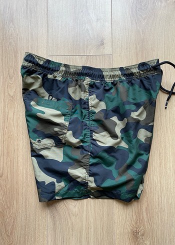 Jack&jones marka Kamuflaj Desenli Erkek Kemerli Şort - Görsel 5