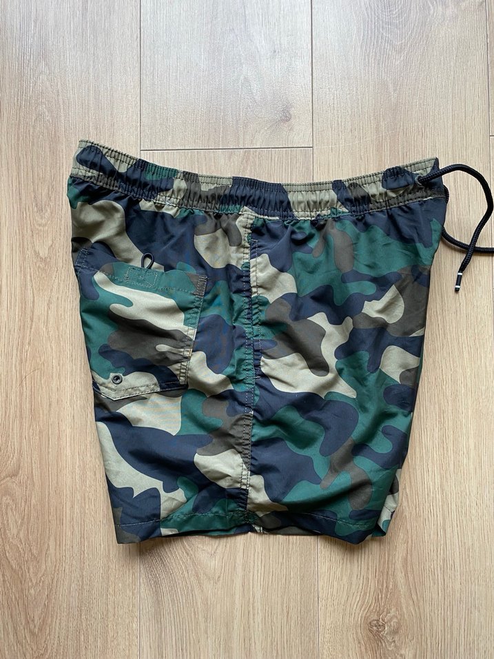 Jack&jones marka Kamuflaj Desenli Erkek Kemerli Şort - Görsel 5