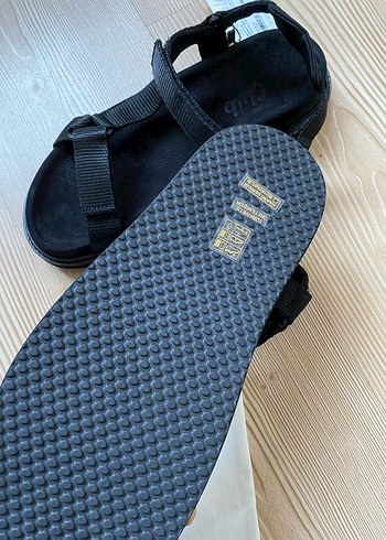 Erkek Siyah Cırt Cırtlı Sandalet - Görsel 12