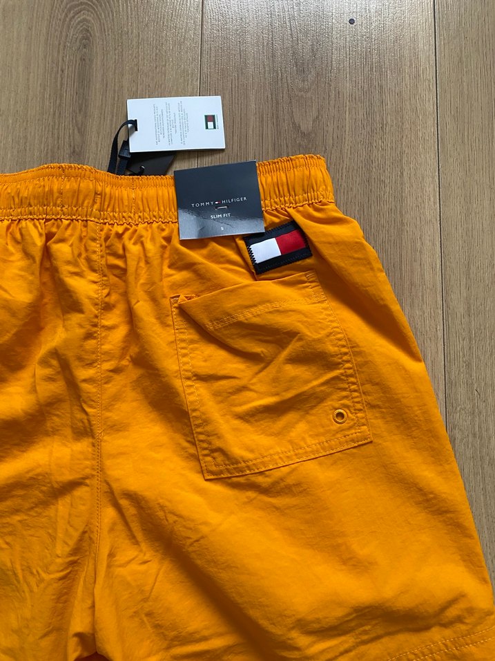 Sarı Mini Erkek Plaj Şortu - Görsel 3