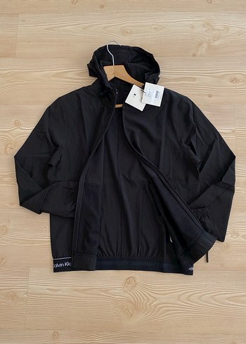 Calvin Klein Siyah Erkek Rüzgarlık - Görsel 2