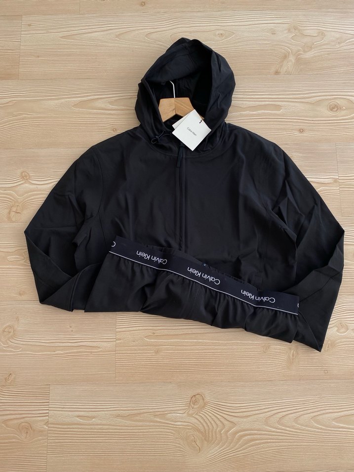 Calvin Klein Siyah Erkek Rüzgarlık - Görsel 3