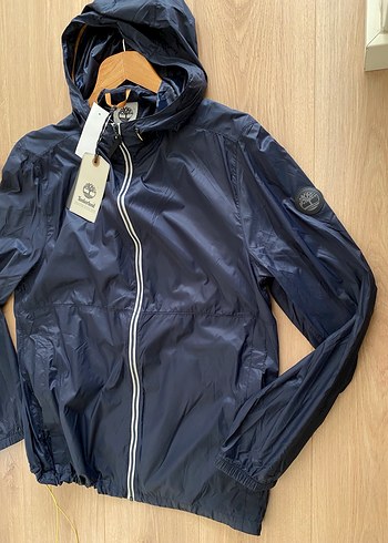 Erkek Lacivert Parlak Kapüşonlu Ceket - Görsel 11