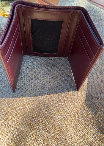 Burgundy Deri Erkek Cüzdanı - Beymen Club - Görsel 3