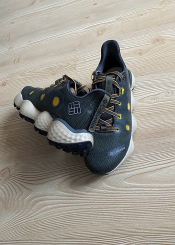 Sarı Detaylı Gri Erkek Outdoor Ayakkabı - Görsel 4