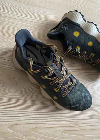 Sarı Detaylı Gri Erkek Outdoor Ayakkabı - Görsel 5