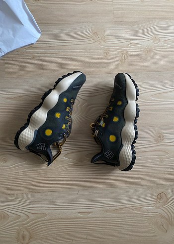 Sarı Detaylı Gri Erkek Outdoor Ayakkabı - Görsel 8