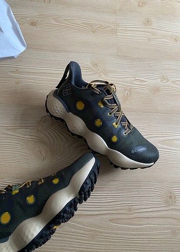 Sarı Detaylı Gri Erkek Outdoor Ayakkabı - Görsel 3