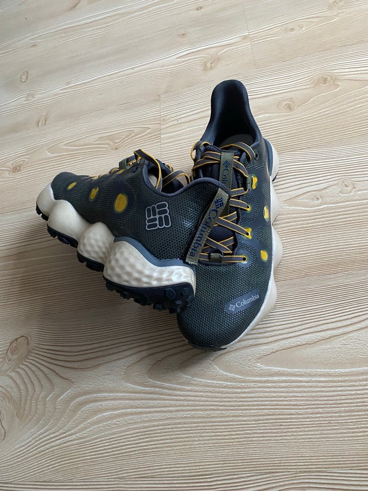 Sarı Detaylı Gri Erkek Outdoor Ayakkabı - Görsel 4