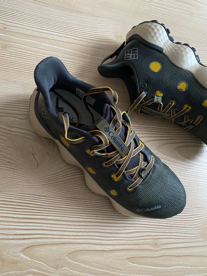 Sarı Detaylı Gri Erkek Outdoor Ayakkabı - Görsel 5