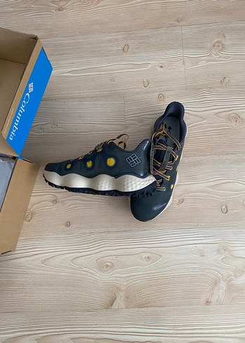 Erkek Sarı Outdoor Spor Ayakkabı Velcro - Görsel 2