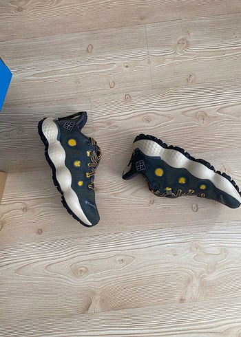 Erkek Sarı Outdoor Spor Ayakkabı Velcro - Görsel 4