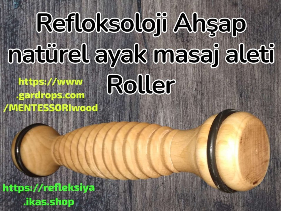 Refleksia Doğal Ahşap Roller | Stres ve Ağrı Son! - Görsel 3