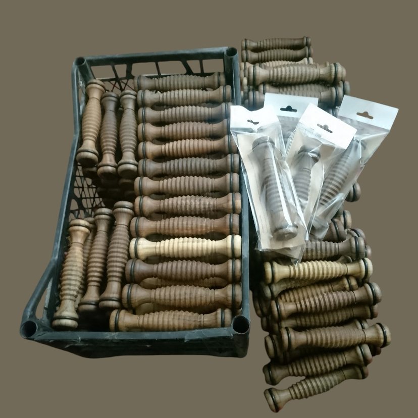 Antibakteriyel Ceviz Ağacı Ayak Masaj Aleti - Görsel 2