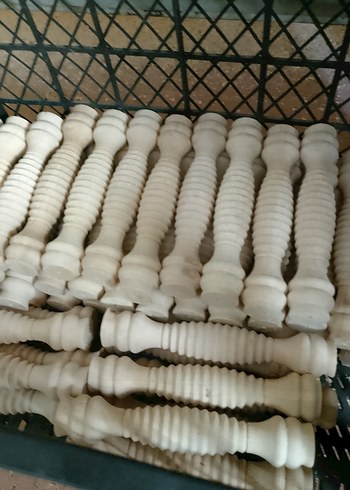 Bej ve Gri Ahşap Oyuncak AYAK MASAJ ALETİ - Görsel 7