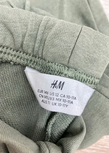 HM Kız Çocuk Haki Rahat Kesim Sweatpant - Görsel 2