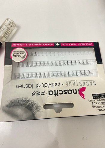 Beyaz Tekli Kirpik Seti - Ultra Hafif - Görsel 2