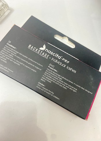 Beyaz Tekli Kirpik Seti - Ultra Hafif - Görsel 4