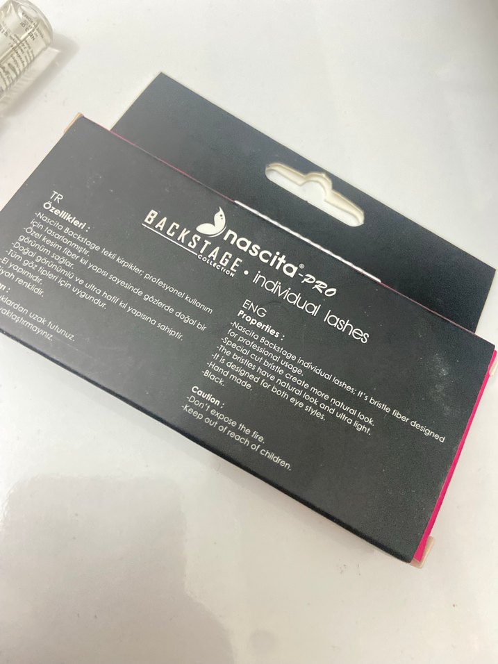 Beyaz Tekli Kirpik Seti - Ultra Hafif - Görsel 4