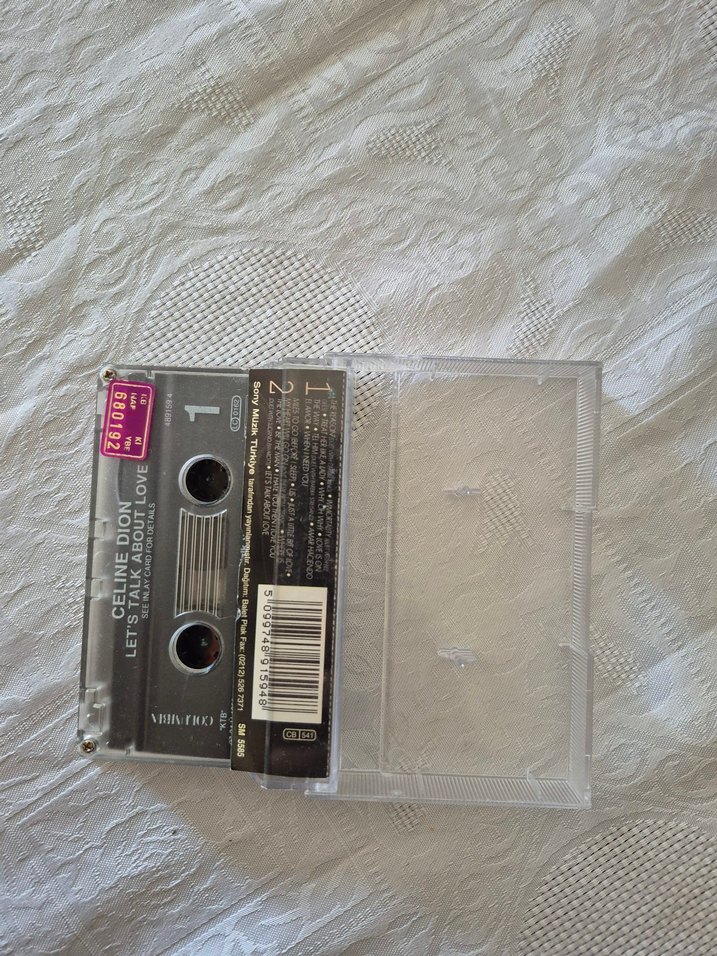 Celine Dion Let's Talk About Love Kaset - Görsel 2