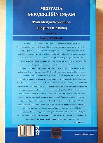  Medyada Gerçekliğin İnşası-İsmet Parlak