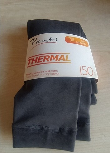 Penti Gri Large Size Penti Thermal Tayt